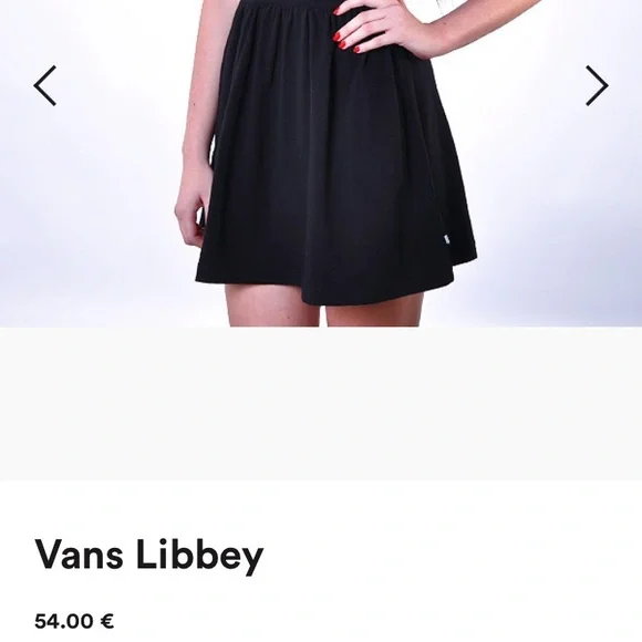 Vans Libby Dress with Cut Out Sides Size XS - Picture 2 of 5